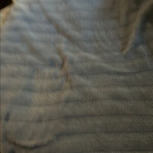 George Blue Striped Throw Blanket